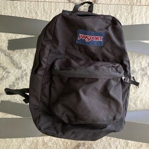 Black Jansport Superbreak Backpack